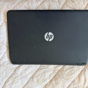 HP Laptop with Black Keyboard